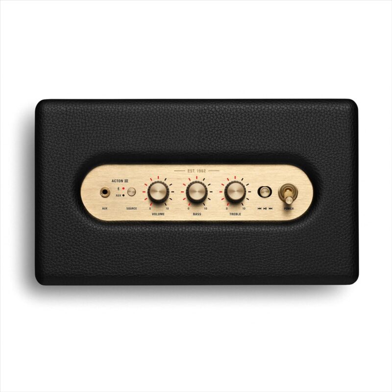 Marshall Acton III 60W Premium Home Wireless Speaker, Black - Image 4