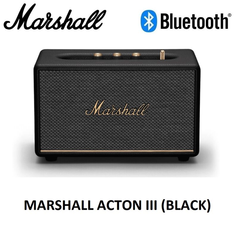 Marshall Acton III 60W Premium Home Wireless Speaker, Black - Image 3