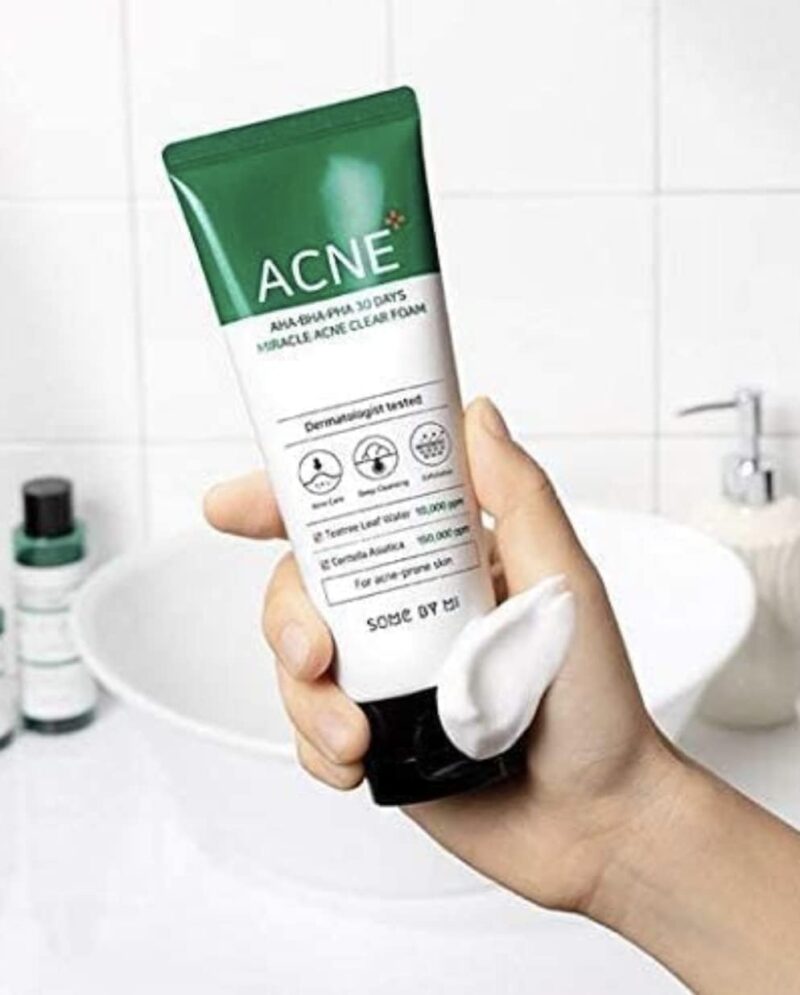 SOME BY MI "" AHA.BHA.PHA 30 Days Miracle Foam (100 ml) - Image 2