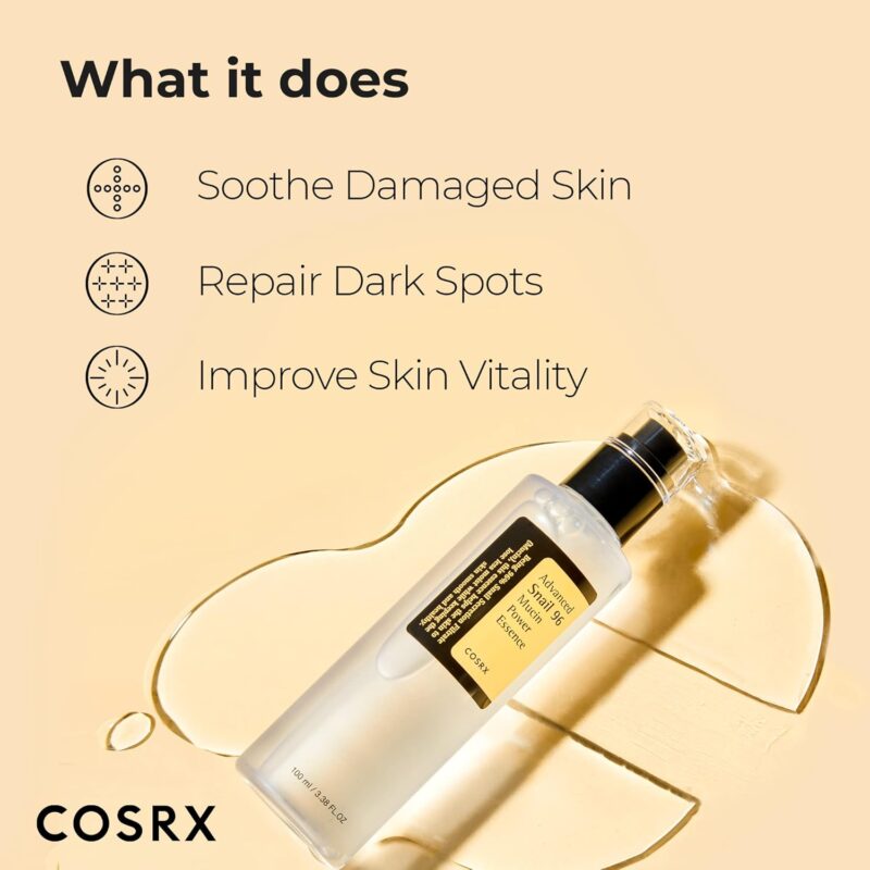 Cosrx, Advanced Snail 96 Mucin Power Essence , 3.38 Fl Oz (100 ml) Brand: COSRX - Image 6